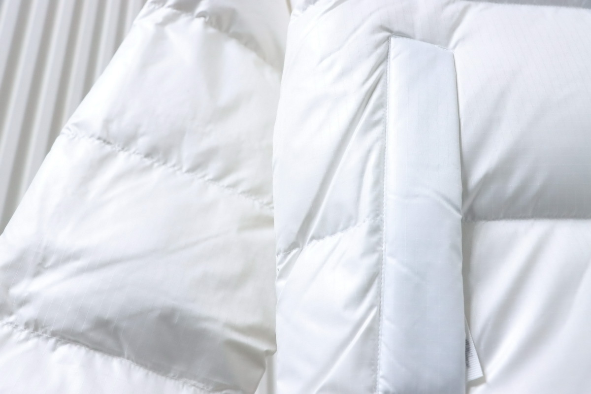 The North Face 1996 Eco Nuptse Jacket 'White Black'