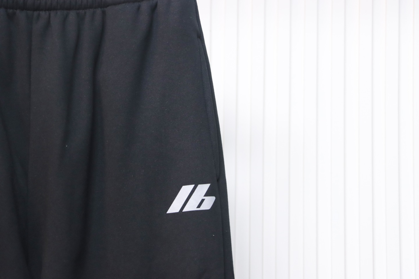Balenciaga 'LB' Reflective Letter Logo Pants