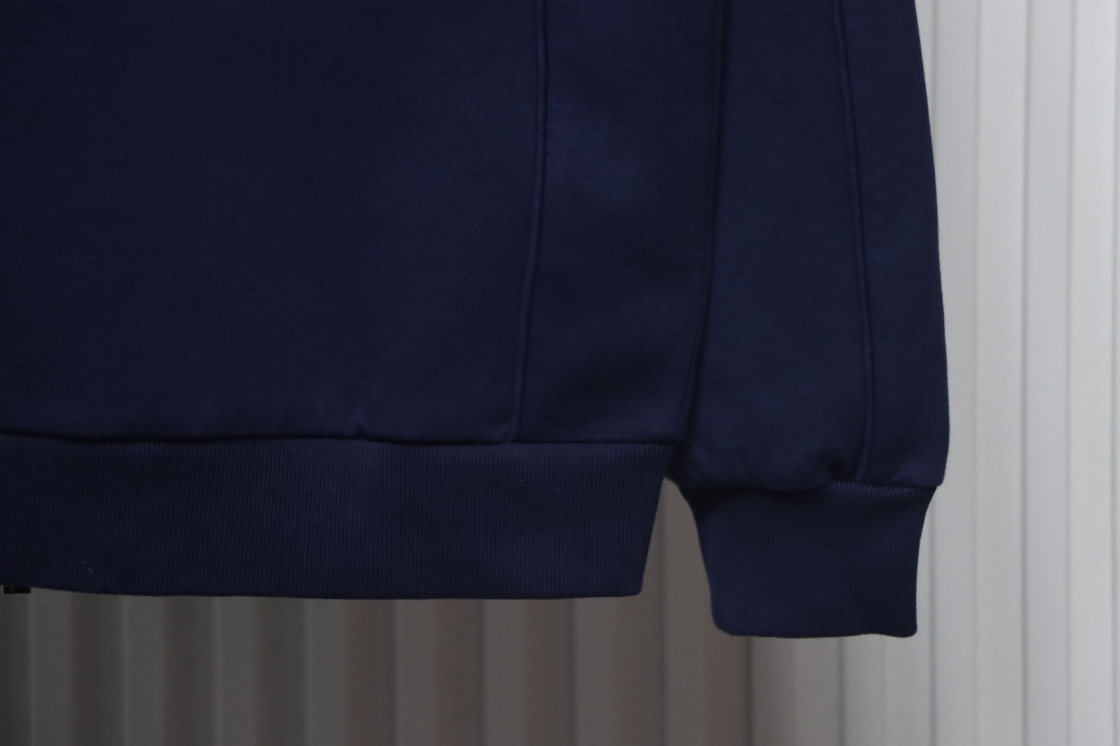 Dior Letter Embroidered Stand Collar Casual Sports Jacket Navy Blue