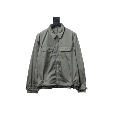 Dior Multi-pocket Zip-up Jacket Dark Green 01