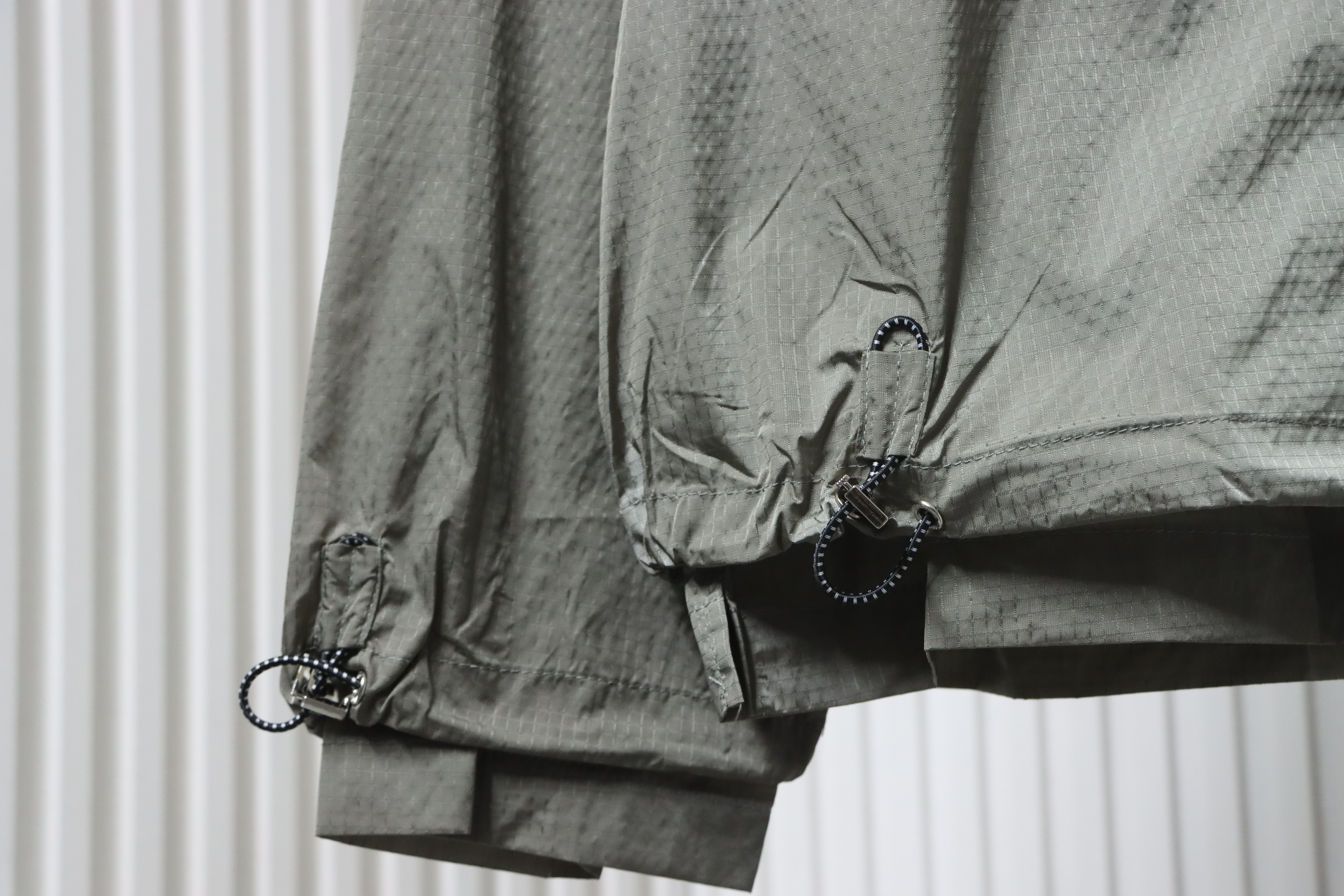 Dior Multi-pocket Zip-up Jacket Dark Green