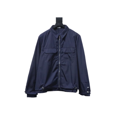 Dior Multi-pocket Zip-up Jacket Navy Blue 01