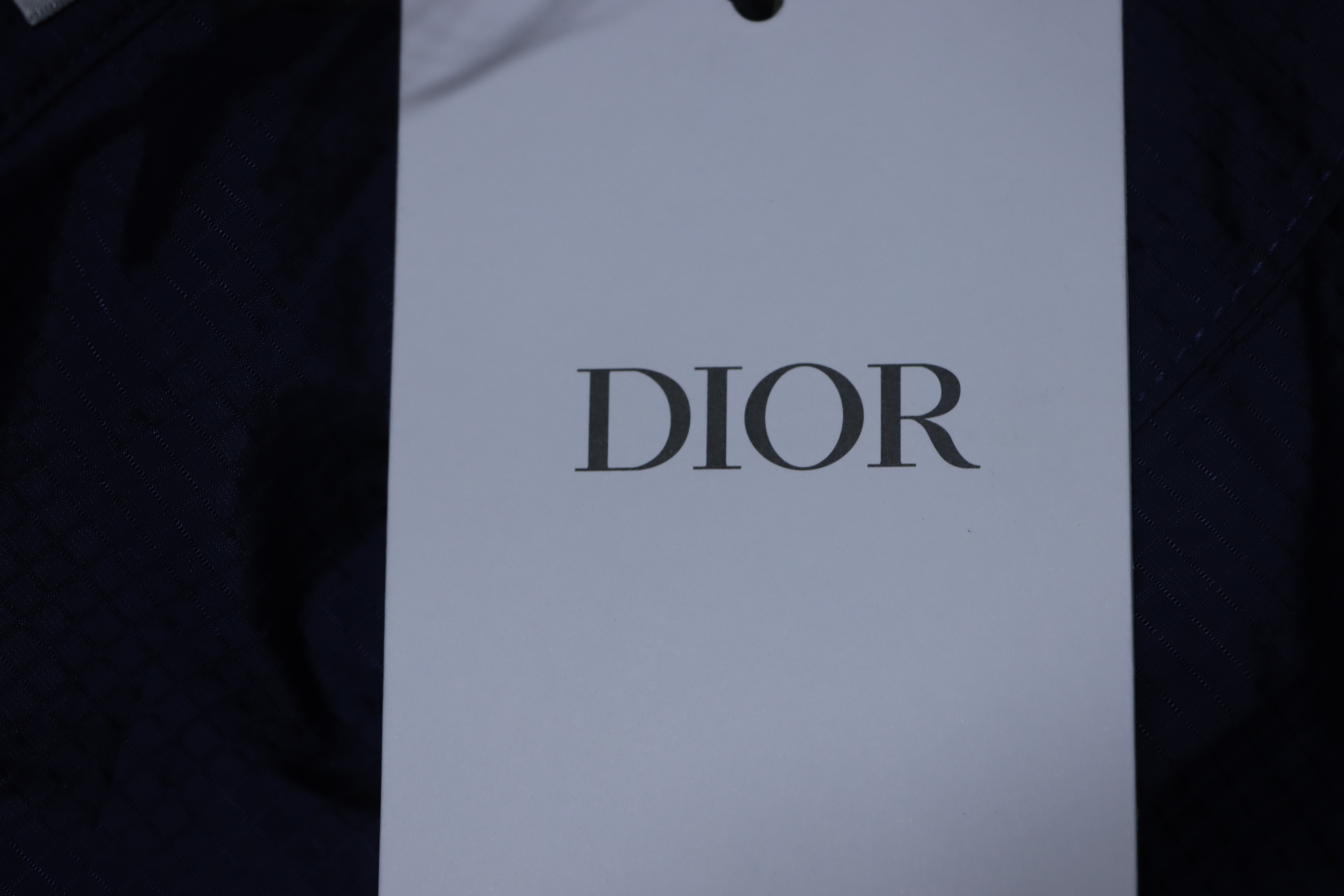 Dior Multi-pocket Zip-up Jacket Navy Blue