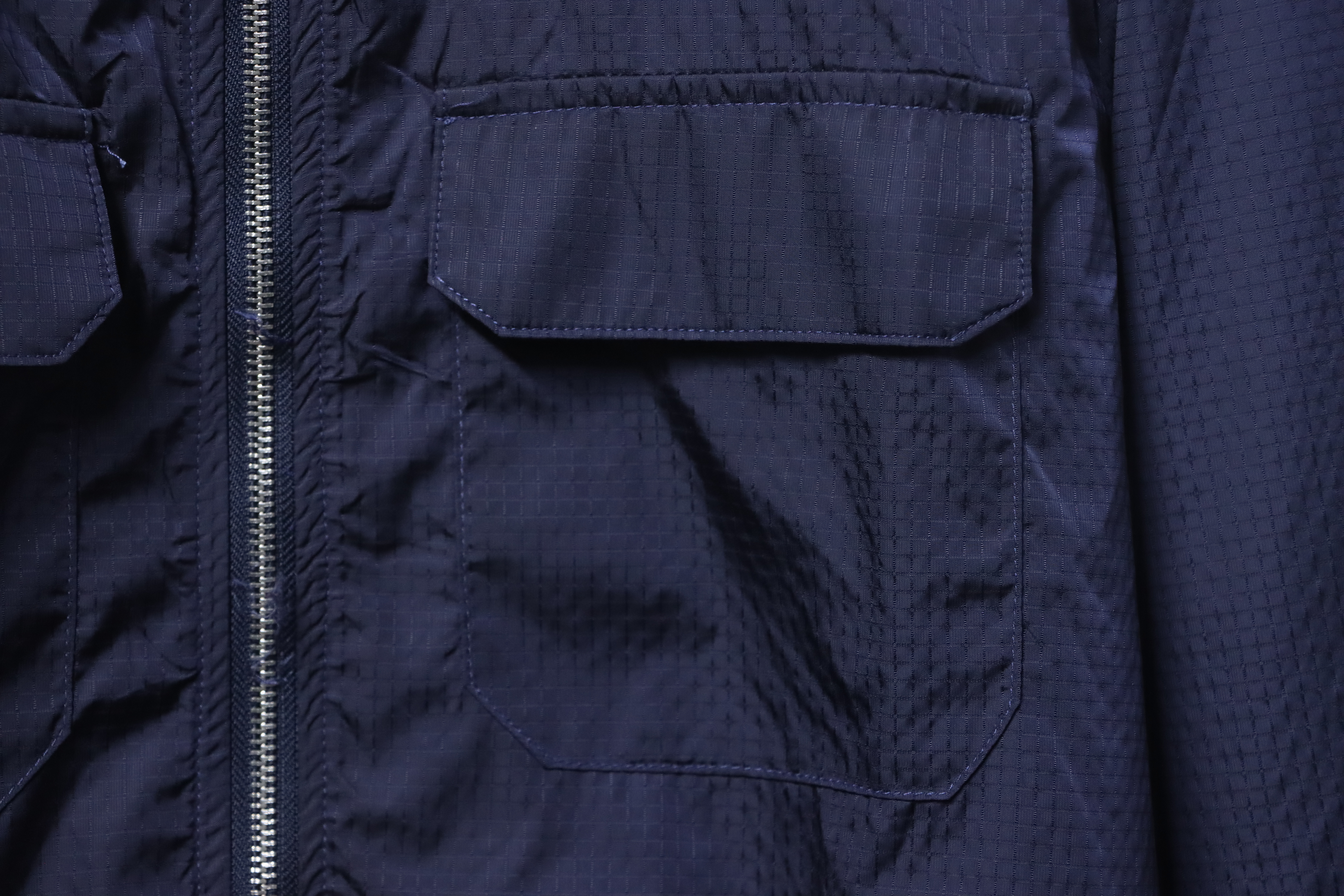 Dior Multi-pocket Zip-up Jacket Navy Blue