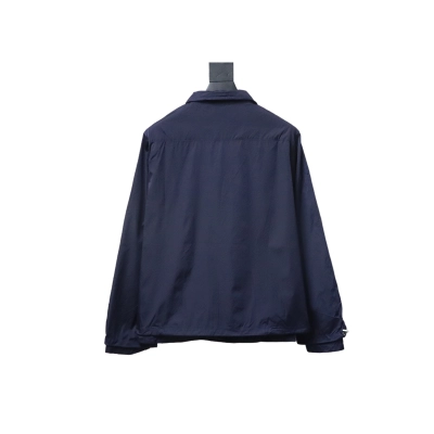 Dior Multi-pocket Zip-up Jacket Navy Blue 02