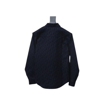 Dior Snake Logo Embroidered Denim Jacket Black 02