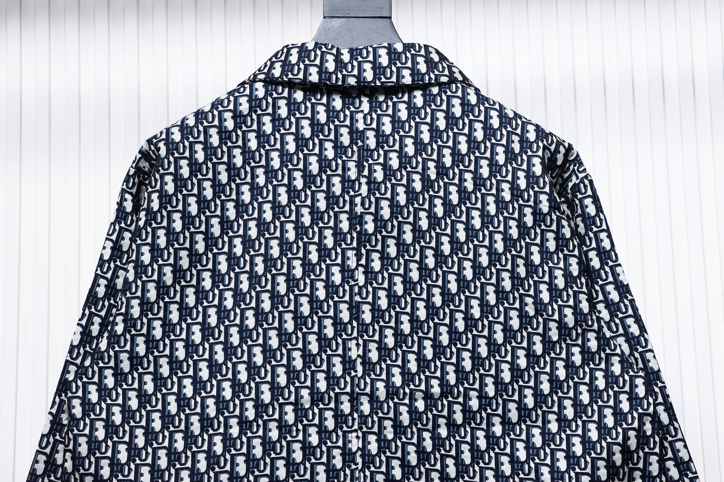 Dior Taffeta Technical Jacquard Fabric Jacket