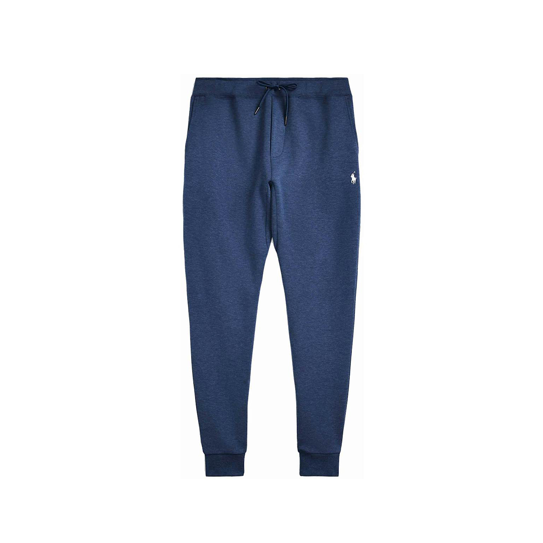 Polo Ralph Lauren Double-Knit Full-Zip Hoodie and Double-Knit Jogger Pant Set Derby Blue Heathe