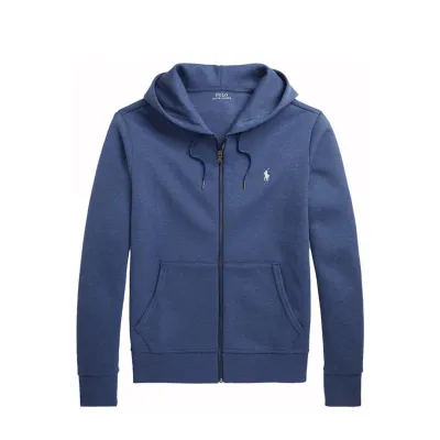 Polo Ralph Lauren Double-Knit Full-Zip Hoodie and Double-Knit Jogger Pant Set Derby Blue Heathe 02