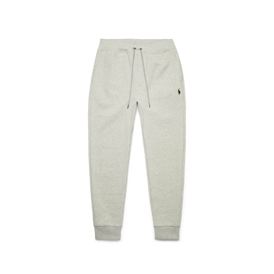 Polo Ralph Lauren Double-Knit Full-Zip Hoodie and Double-Knit Jogger Pant Set Light Sport Heather