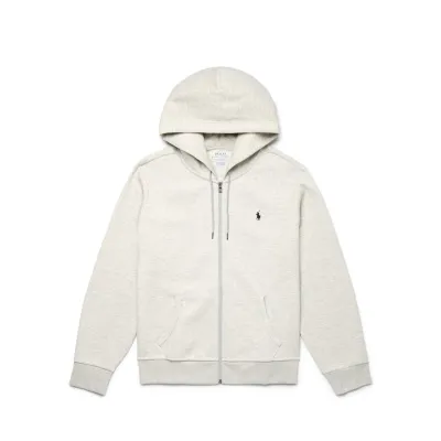 Polo Ralph Lauren Double-Knit Full-Zip Hoodie and Double-Knit Jogger Pant Set Light Sport Heather 02