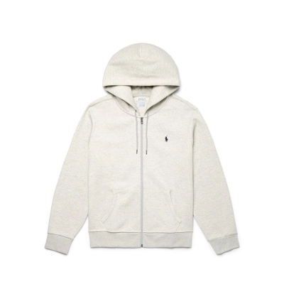 Polo Ralph Lauren Double-Knit Full-Zip Hoodie and Double-Knit Jogger Pant Set Light Sport Heather 02