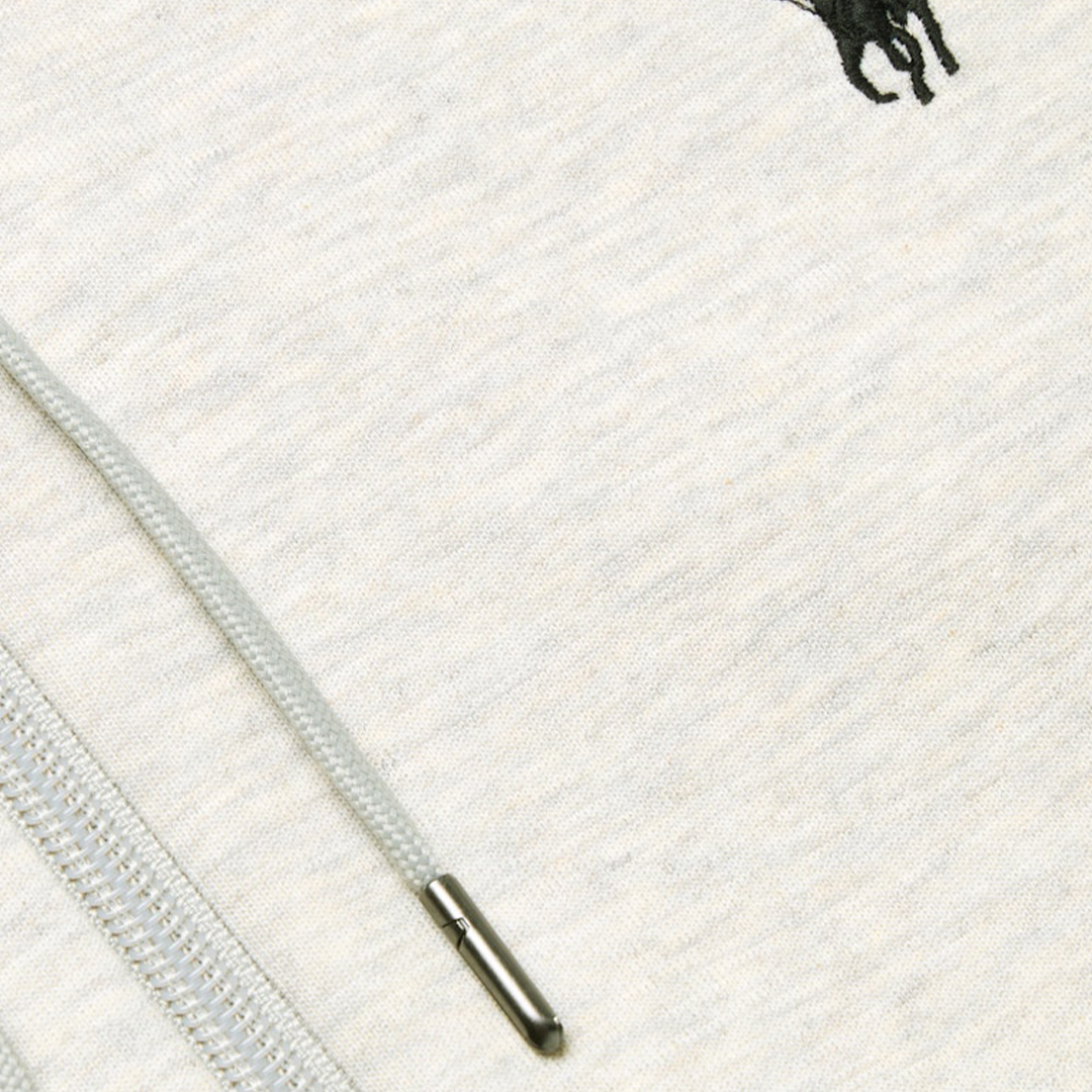 Polo Ralph Lauren Double-Knit Full-Zip Hoodie and Double-Knit Jogger Pant Set Light Sport Heather