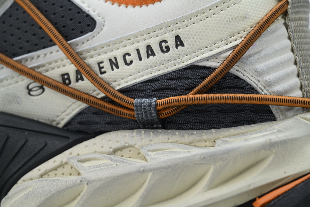 Balenciaga Hike Sneakers White Orange 804919 WHIKE 2070