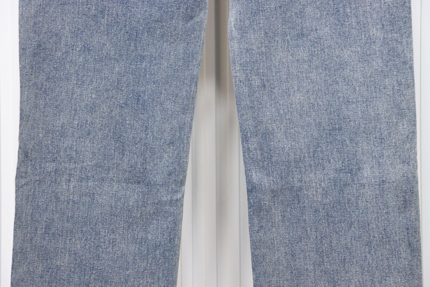 Balenciaga Letter-print Multi-label Jeans Blue