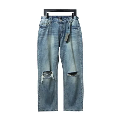 Balenciaga Ripped Knee Jeans 01