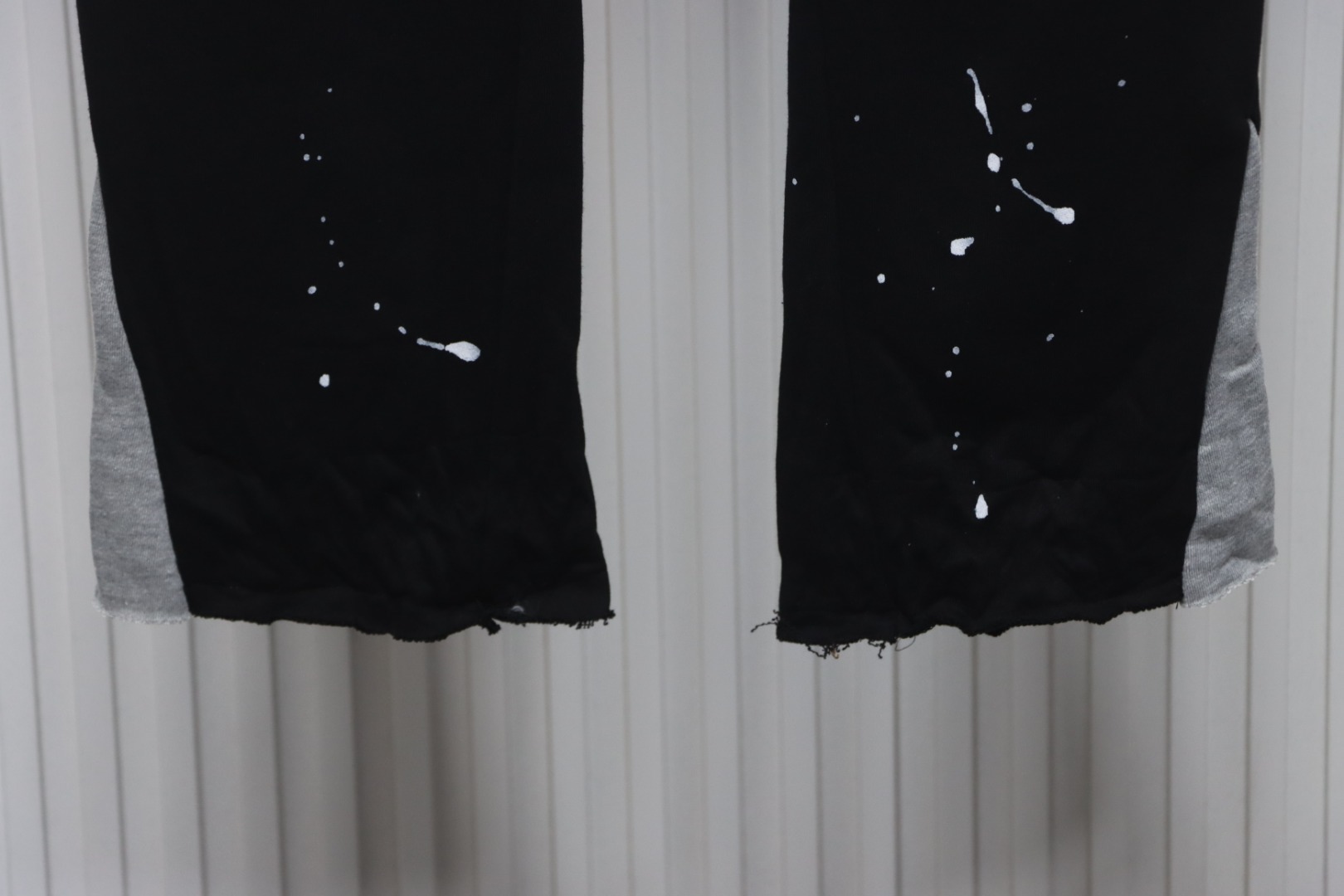 Gallery Dept Graffiti Splatter Sweatpants Black