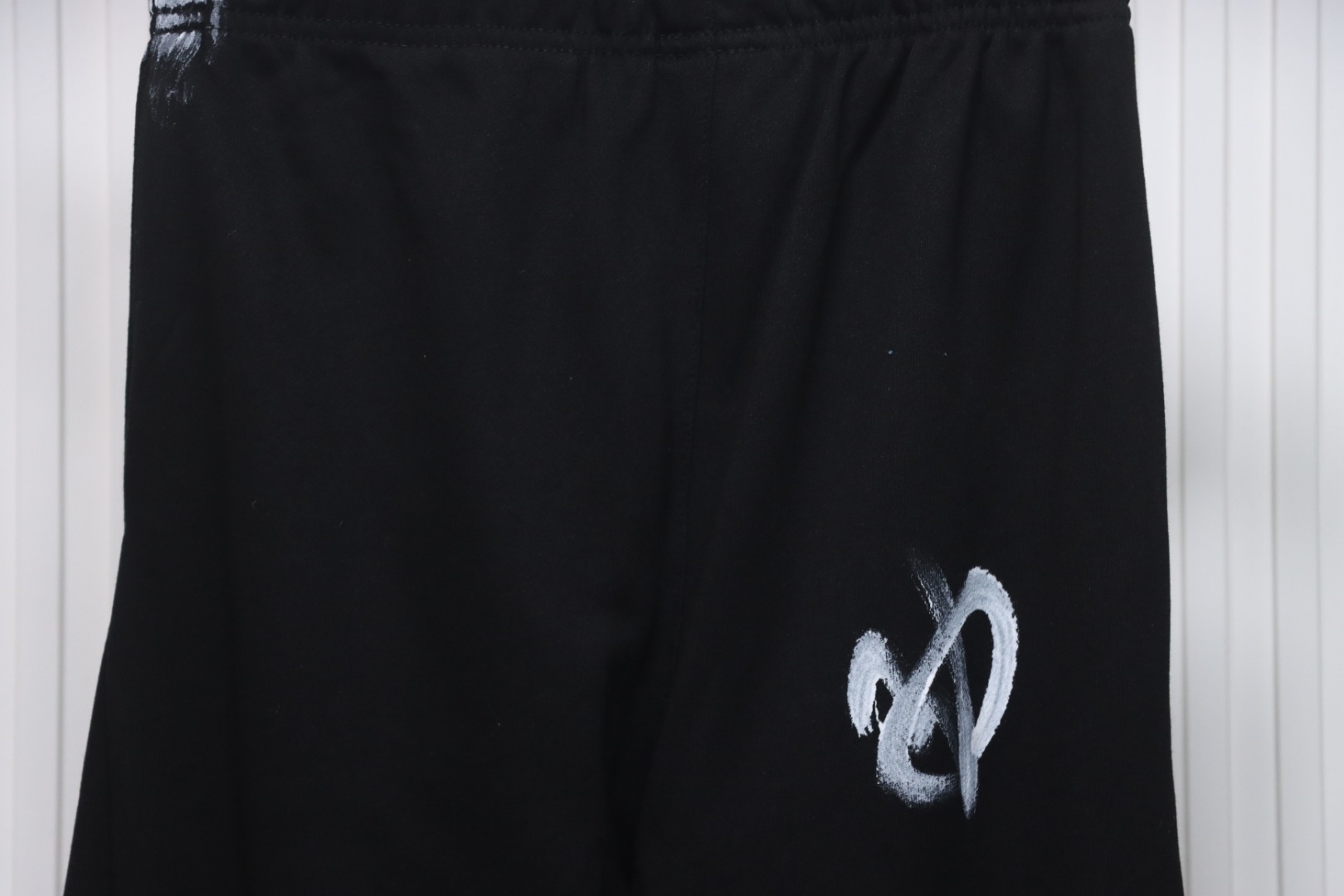 Gallery Dept Graffiti Splatter Sweatpants Black
