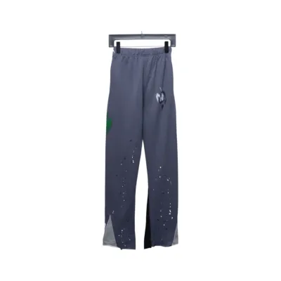 Gallery Dept Graffiti Splatter Sweatpants Dark Gray 02
