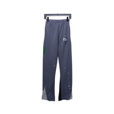 Gallery Dept Graffiti Splatter Sweatpants Dark Gray 02