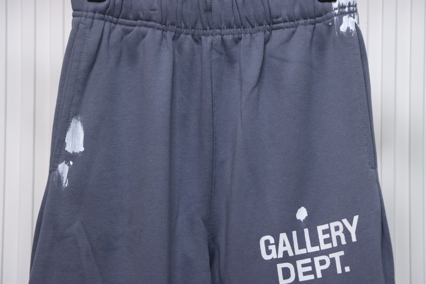Gallery Dept Graffiti Splatter Sweatpants Dark Gray