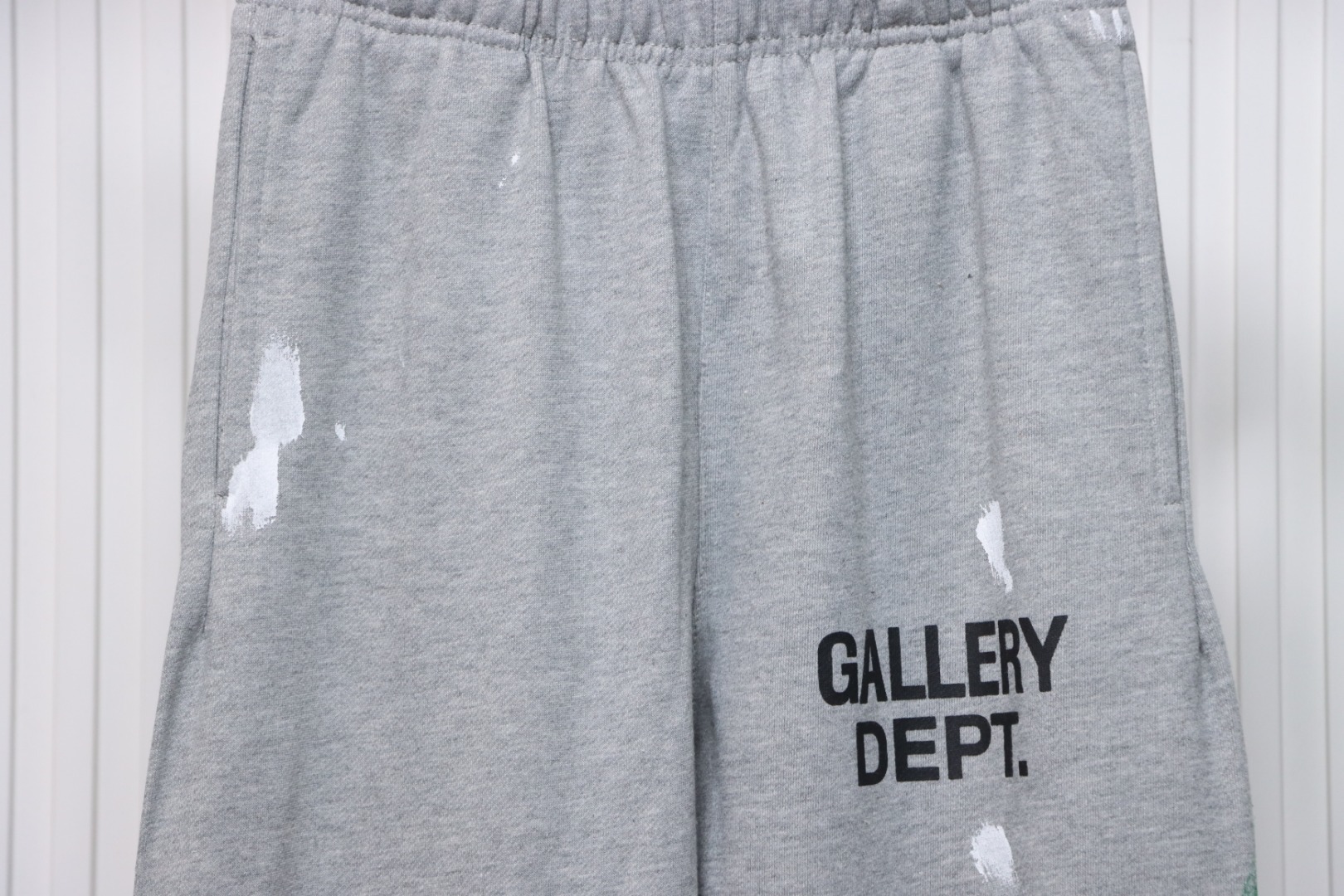 Gallery Dept Graffiti Splatter Sweatpants Gray
