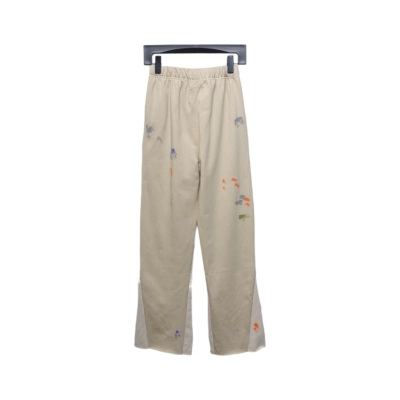 Gallery Dept Graffiti Splatter Sweatpants Yellow 02