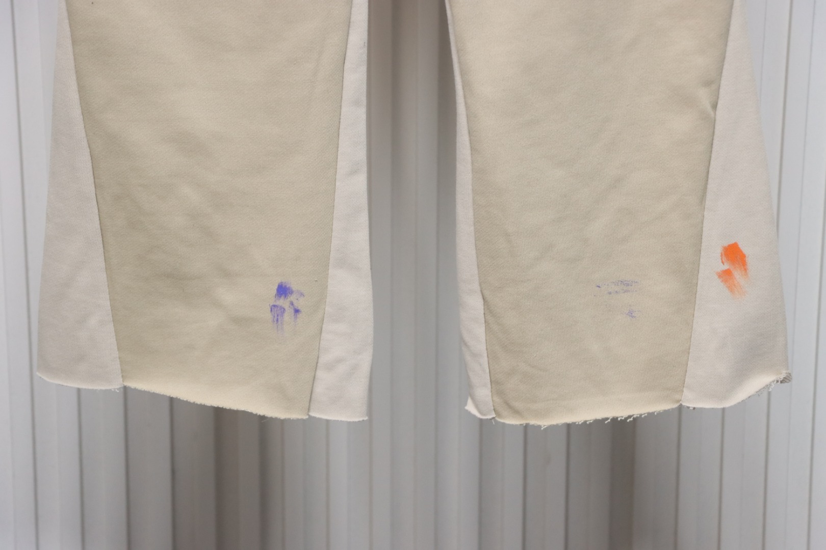 Gallery Dept Graffiti Splatter Sweatpants Yellow