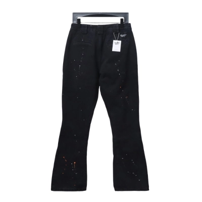Gallery Dept Rhinestone-Studded Flared Black Jeans 02