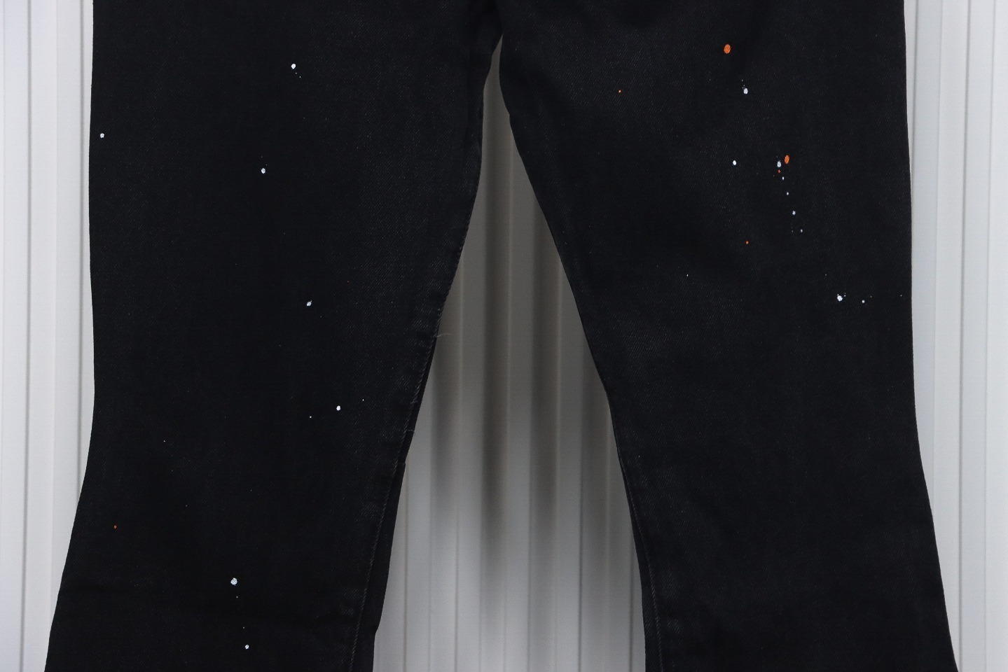 Gallery Dept Rhinestone-Studded Flared Black Jeans