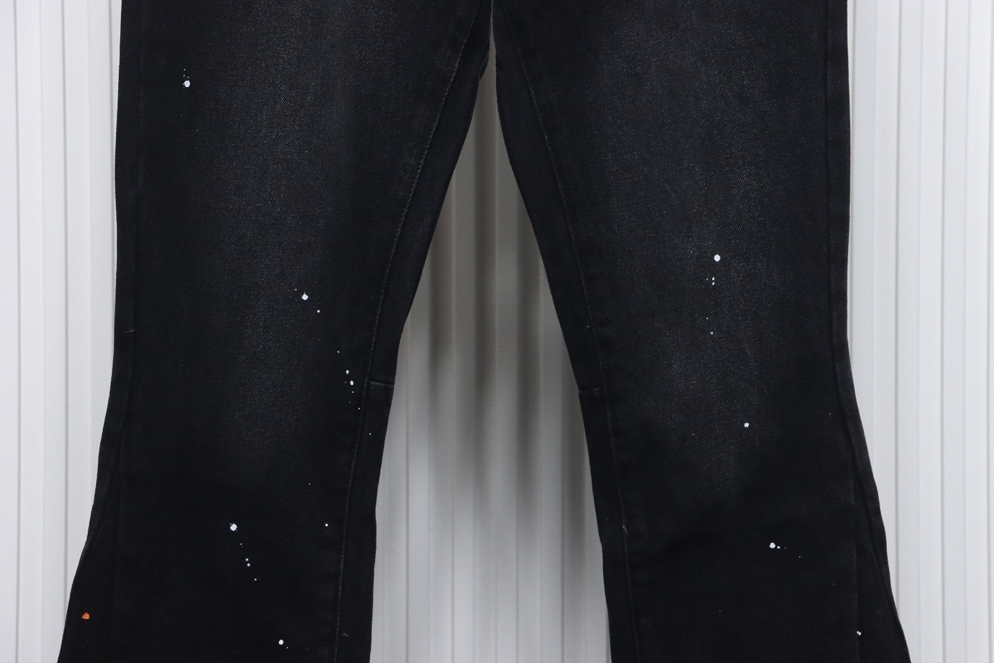 Gallery Dept Rhinestone-Studded Flared Black Jeans