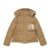 Gucci x The North Face Print Jacket Beige/Ebony