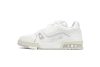 Louis Vuitton Trainer White Litchi Pattern FD0221