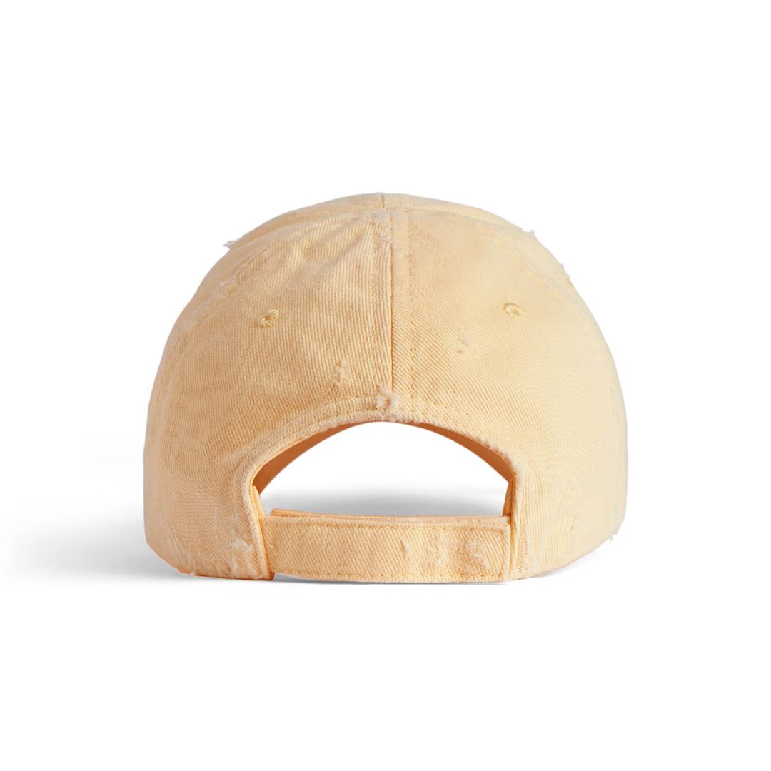 Balenciaga Laurel Classic Cap in Yellow/Blue