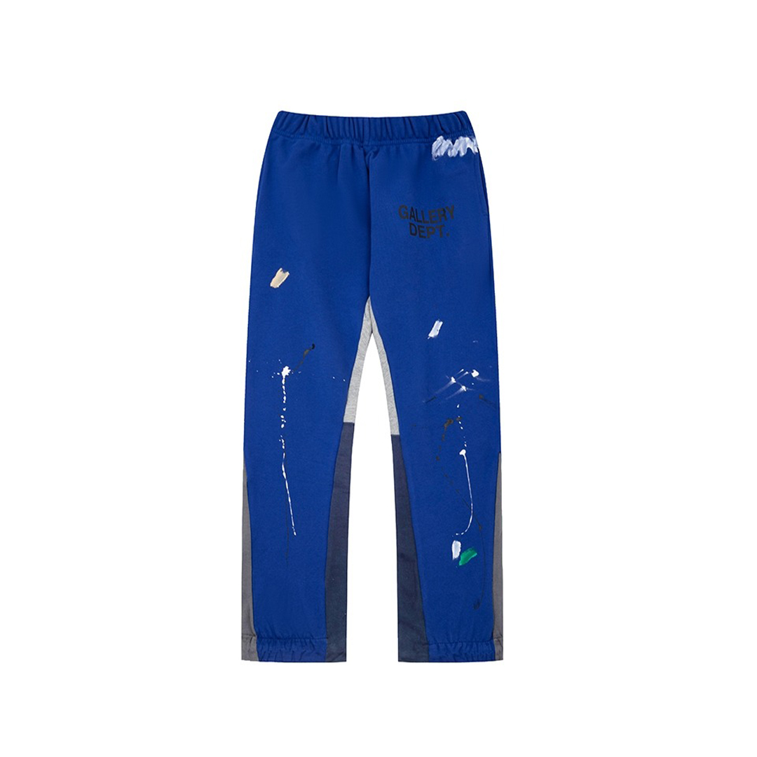 Gallery Dept. Painted Flare Sweat Pants Royal Blue
