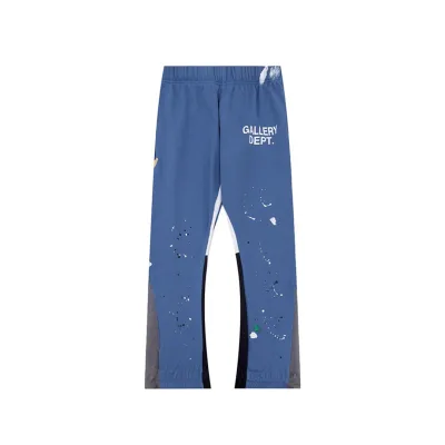 Gallery Dept. Painted Flare Sweat Pants Midnight Blue 01