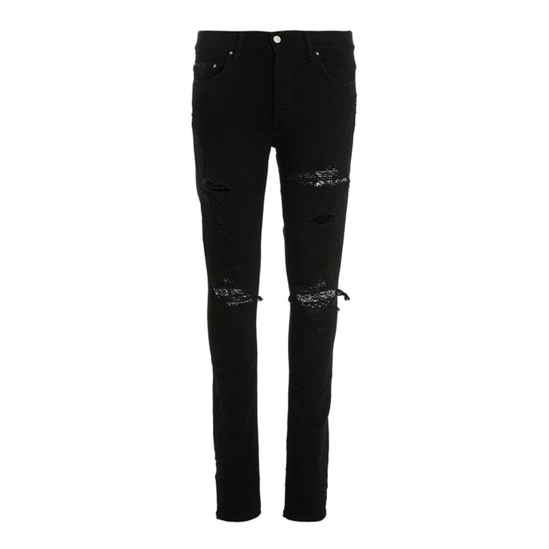 Amiri MX1 Bandana Jeans Black