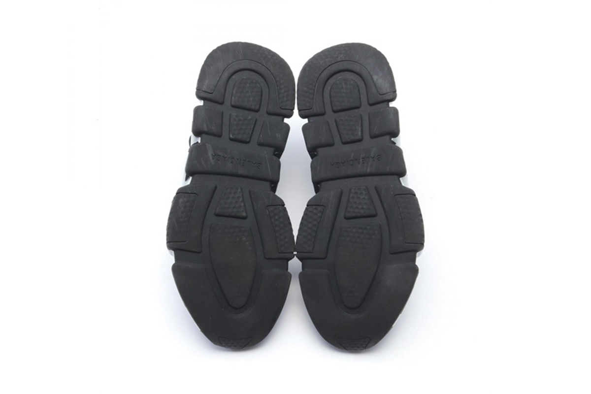 Balenciaga Speed Trainers Lightweight Knit Sneakers Black White