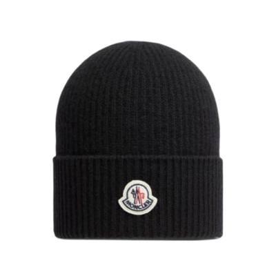 Moncler Cashmere Wool Beanie Black J20913B00065M1900999 01