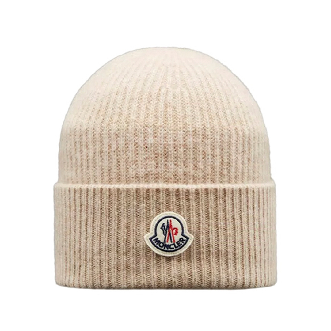 Moncler Cashmere Wool Beanie Light Beige H20913B00050M1900231