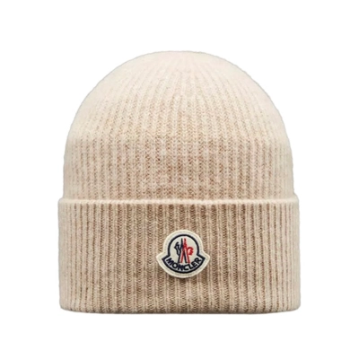 Moncler Cashmere Wool Beanie Light Beige H20913B00050M1900231 01
