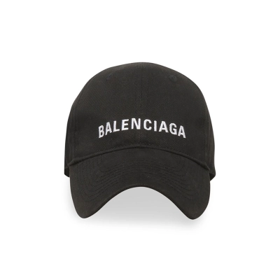 Balenciaga Cap in Black/White 01