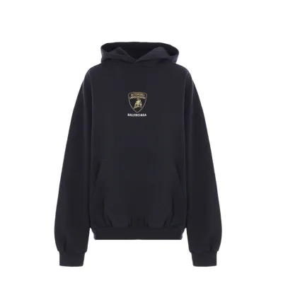 Balenciaga x Automobili Lamborghini Cotton Hoodie 01