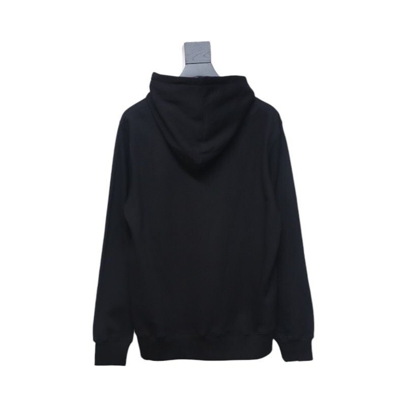 Bape Ape Head Logo Print Hoodie Black