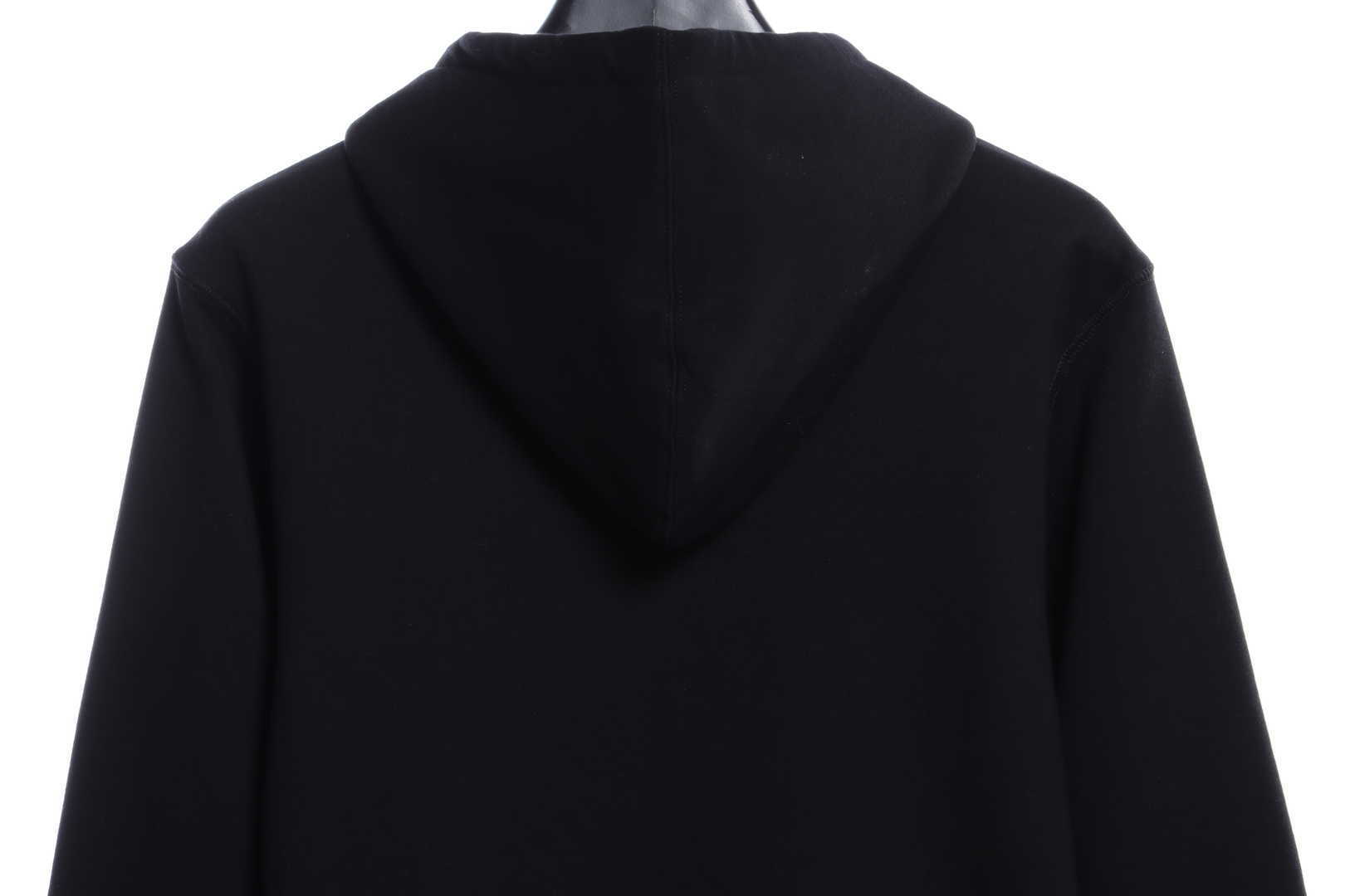 Bape Ape Head Logo Print Hoodie Black