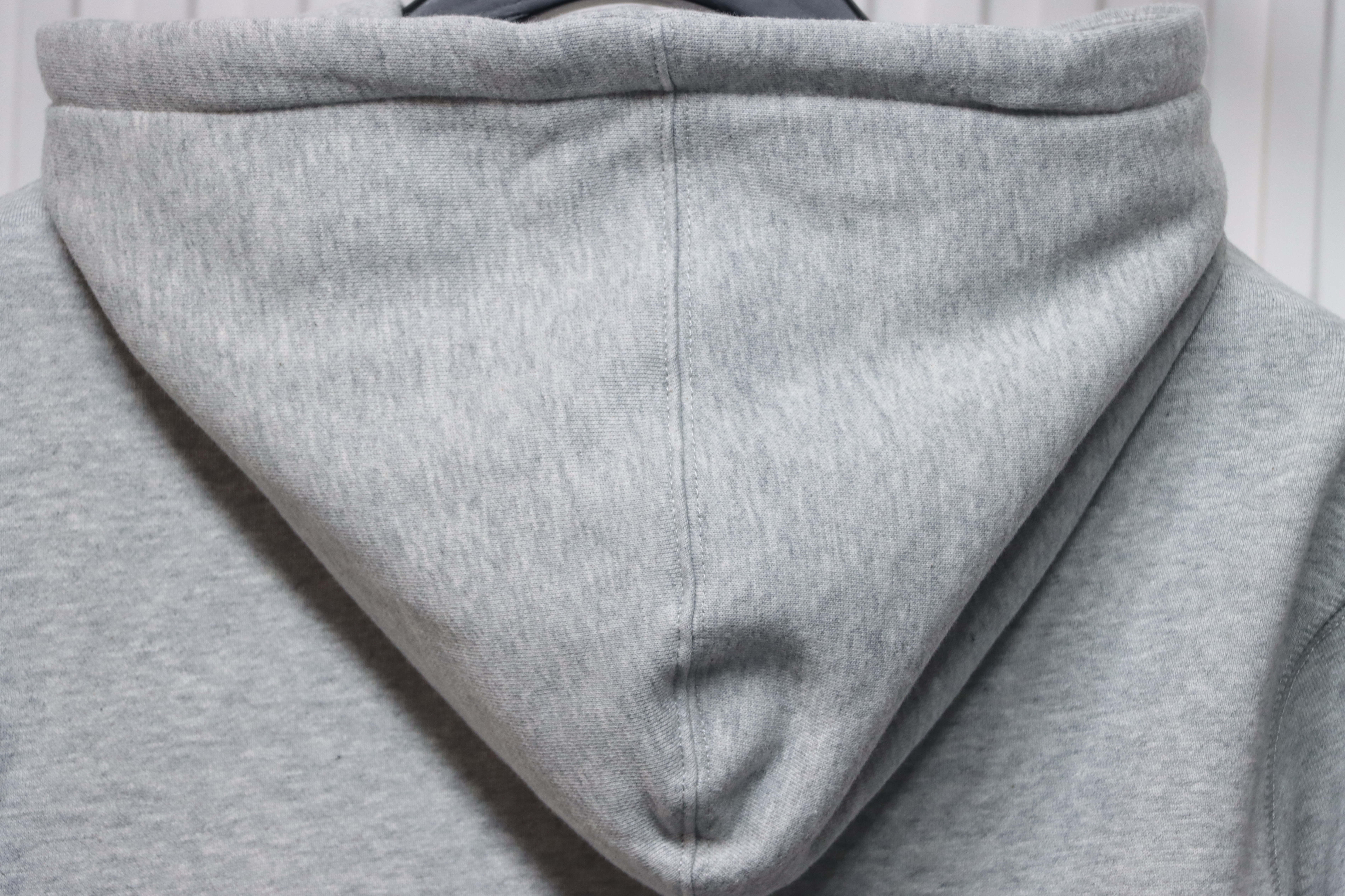 Bape Ape Head Logo Print Hoodie Gray