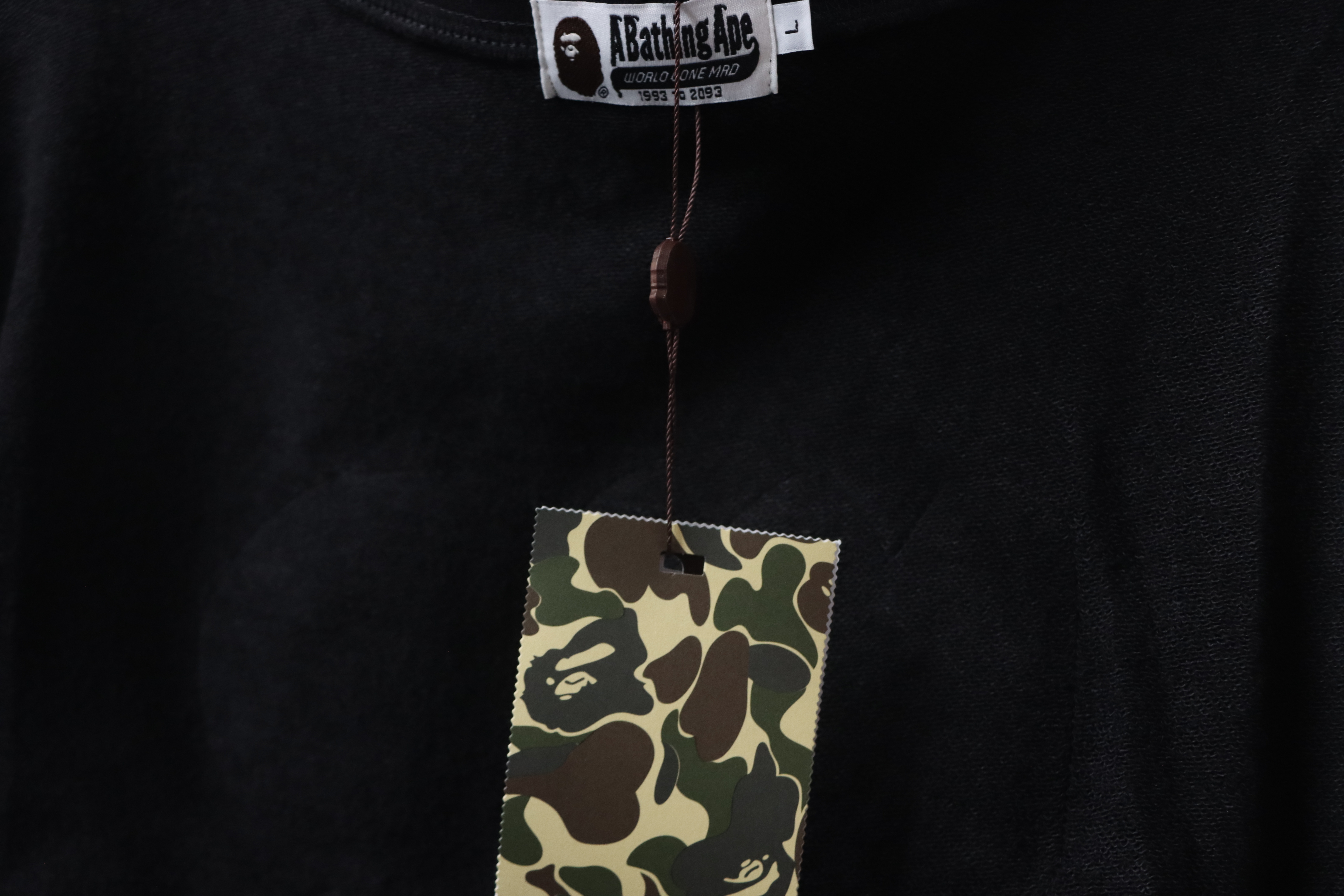Bape x Kid Cudi Baby Milo Pullover Hoodie Black