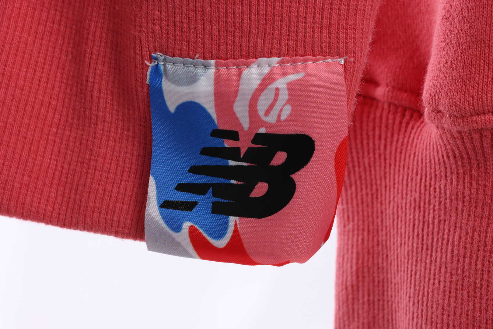 Bape x New Balance Ape Head Relaxed Fit Pullover Hoodie Red