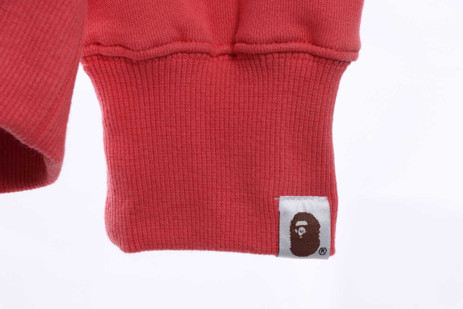 Bape x New Balance Ape Head Relaxed Fit Pullover Hoodie Red