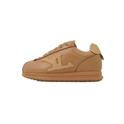 LV BUTTERSOFT Sneaker Lambskin/Plain Calf x Nigo Brown 01